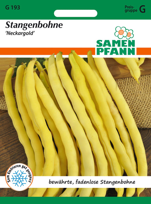Samen Pfann Stangenbohne Neckargold