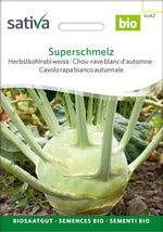 Sativa Herbstkohlrabi weiss Superschmelz