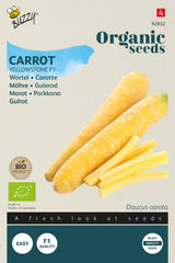 Buzzy Organic Seeds BIO Möhren Yellowstone