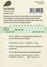 Frankonia Samen Pastinaken Halblange weiße