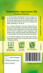 Quedlinburger Cherrytomate Supersweet 100
