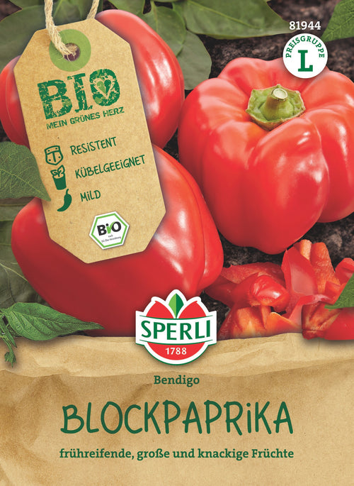 SPERLI BIO Blockpaprika Bendigo