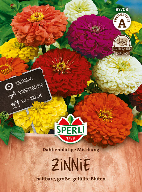 SPERLI Zinnie Dahlienblütige Mischung