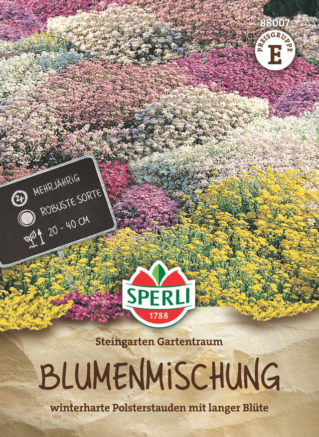 SPERLI Blumensamen-Mischungen Steingarten Gartentraum