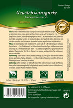 Quedlinburger Gewächshaus-Schlangengurke Marumba