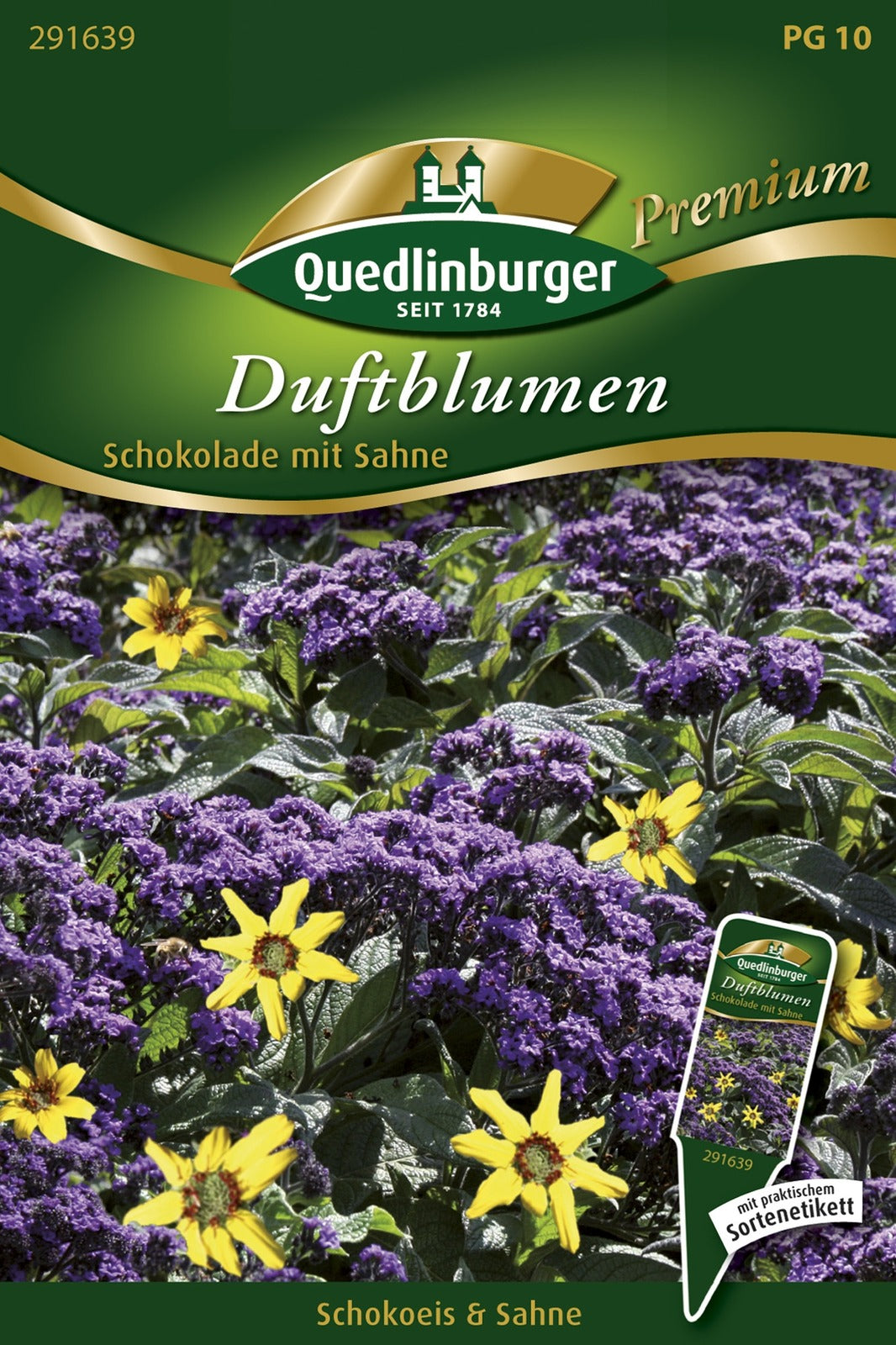 Quedlinburger Duftblumen  Schokolade mit Sahne