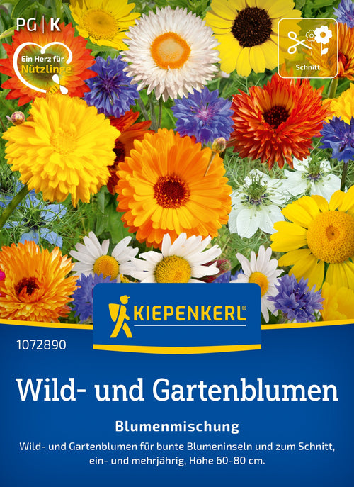 Kiepenkerl Blumensamen-Mischung Wild und Gartenblumen