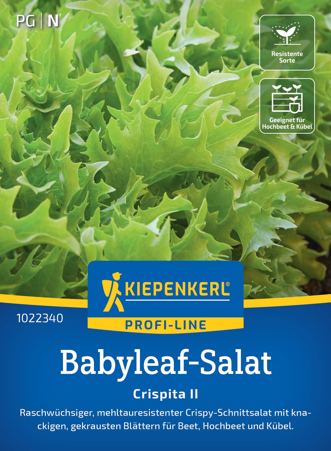 Kiepenkerl Pflück- & Schnittsalat Crispita II