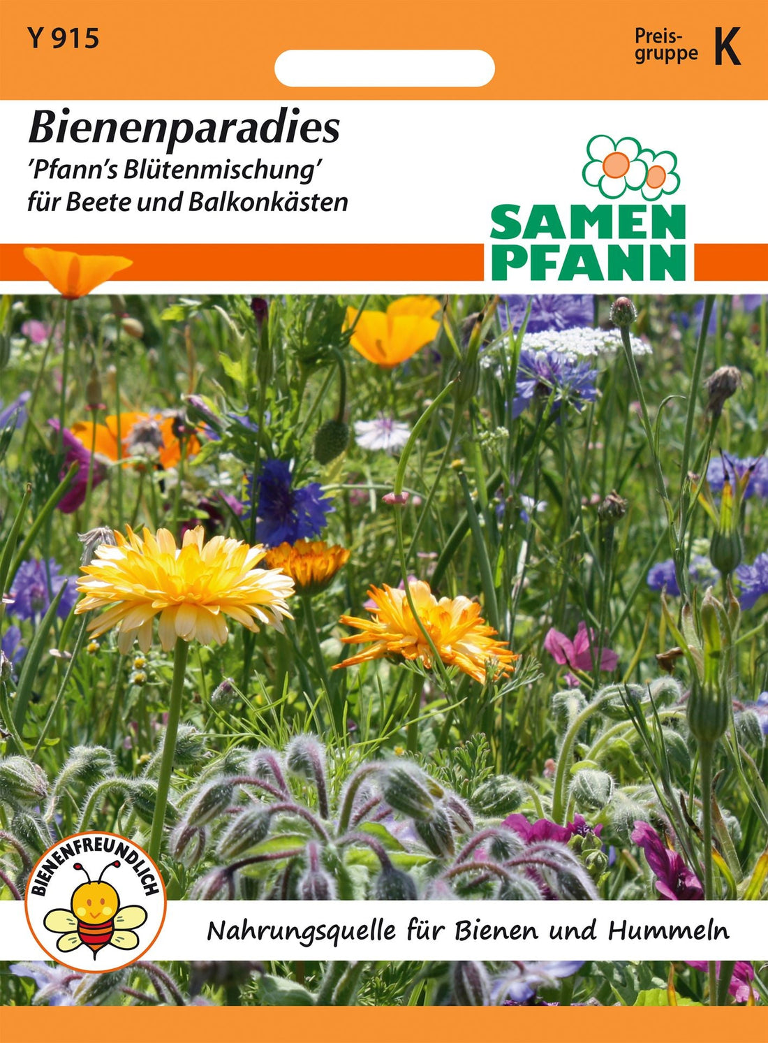Samen Pfann Bienenparadies Pfanns Blütenmischung für Beete und Balkonkästen