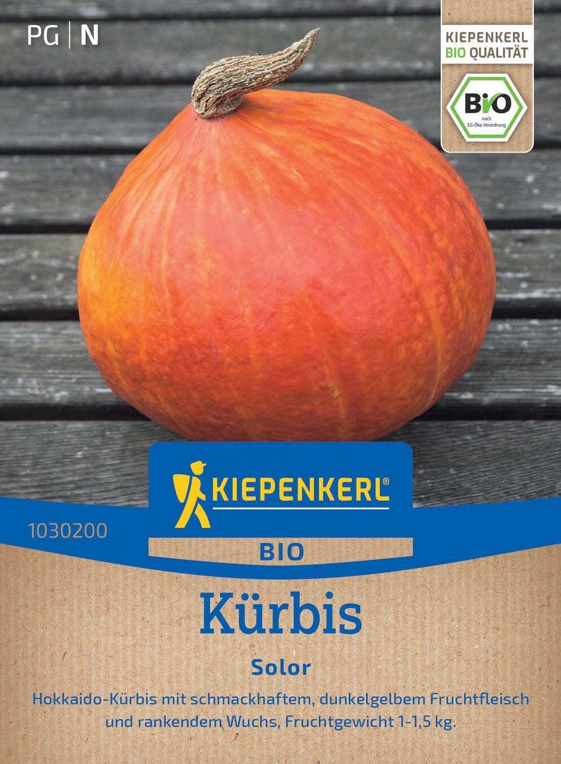 Kiepenkerl Kürbis Solor