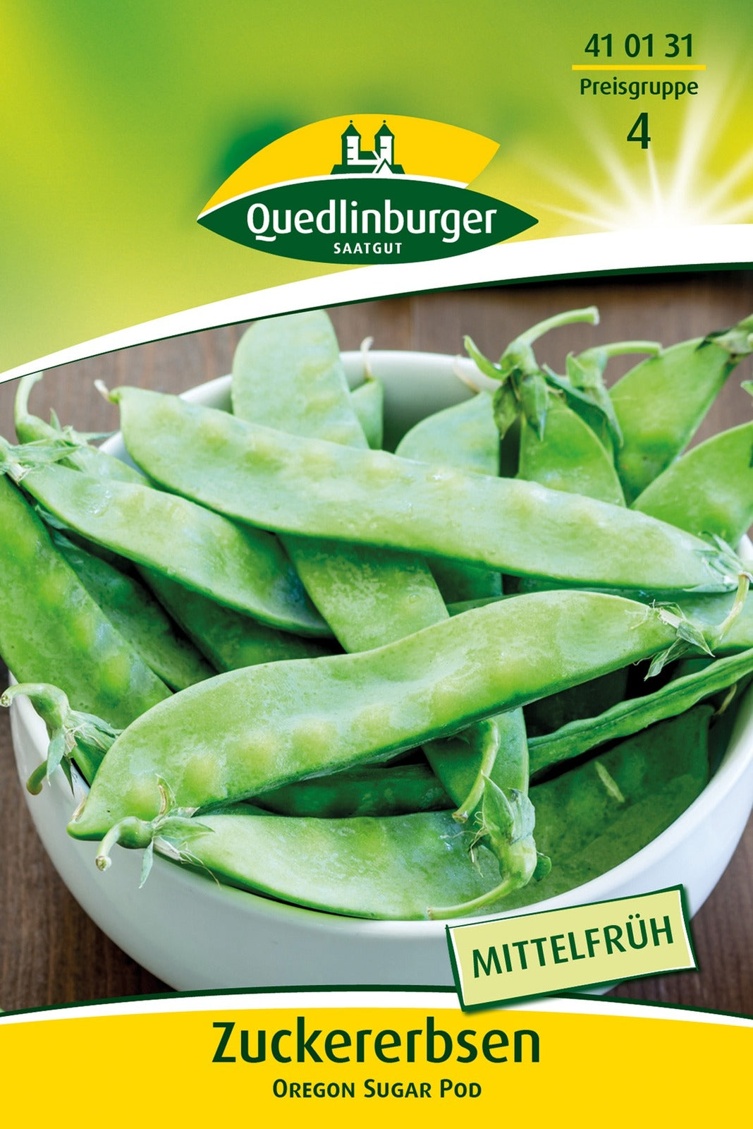 Quedlinburger Zuckererbse Oregon Sugar Pod