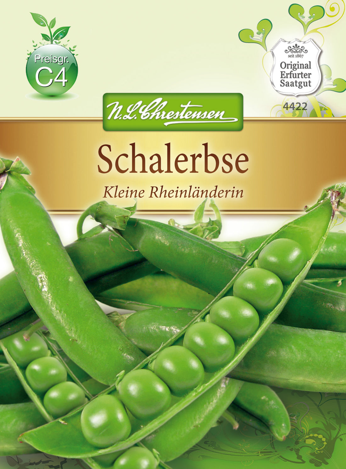 N.L. Chrestensen Schalerbse Kleine Rheinländerin