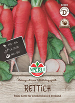 SPERLI Rettich Ostergruß rosa 2 / Frühlingsgruß