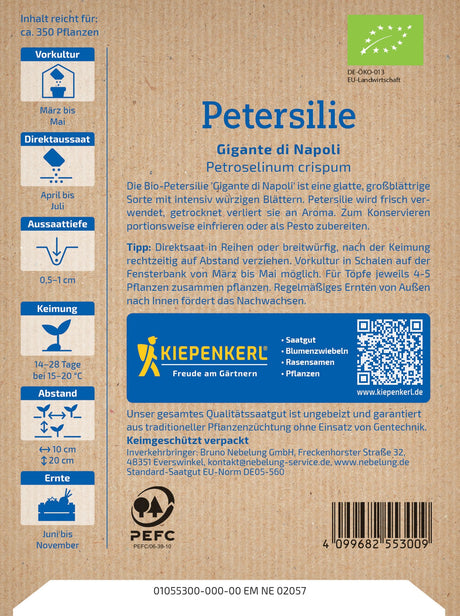 Kiepenkerl Petersilie Gigante di Napoli