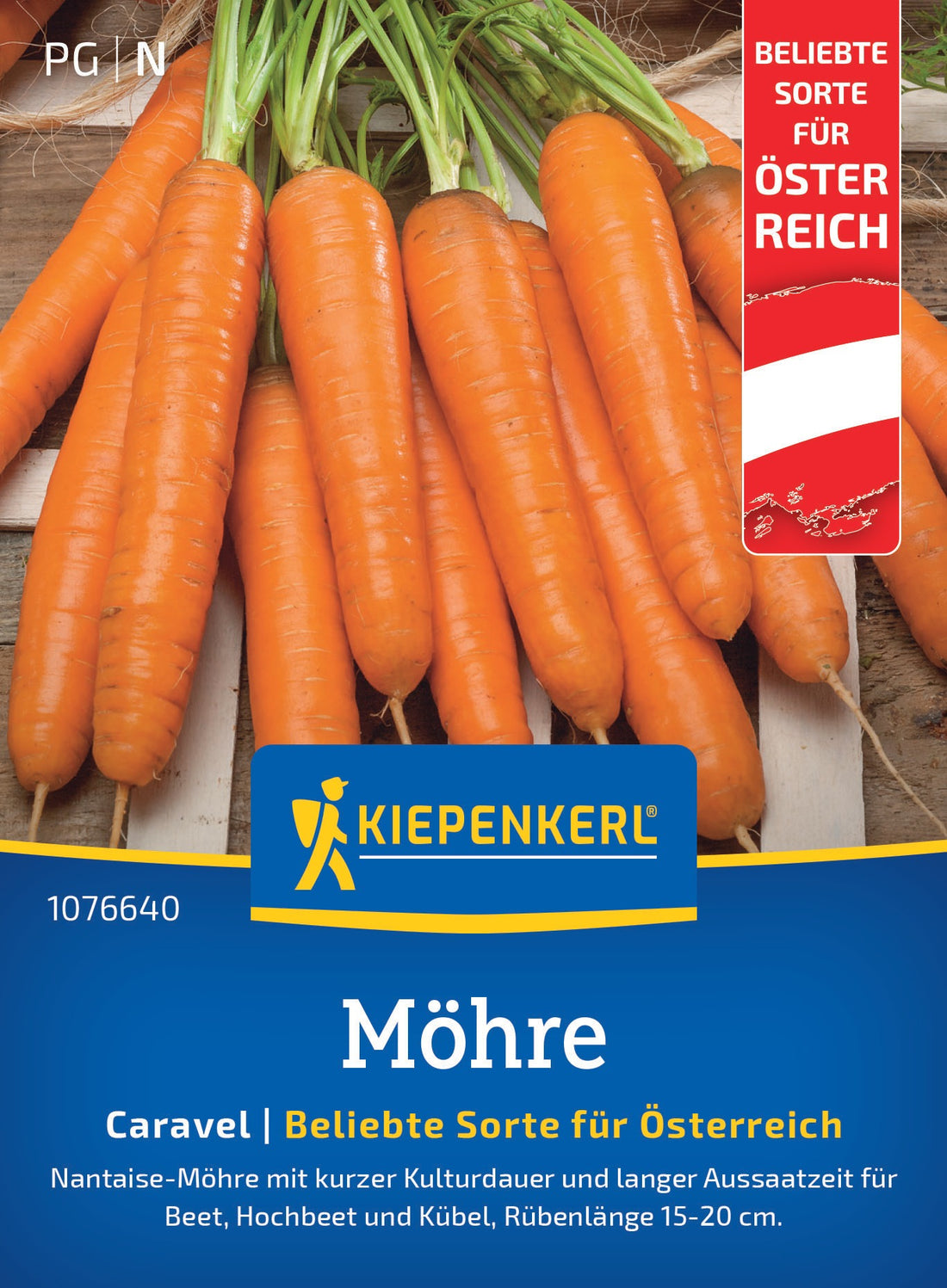 Kiepenkerl Möhre Caravel Österreich Sorte
