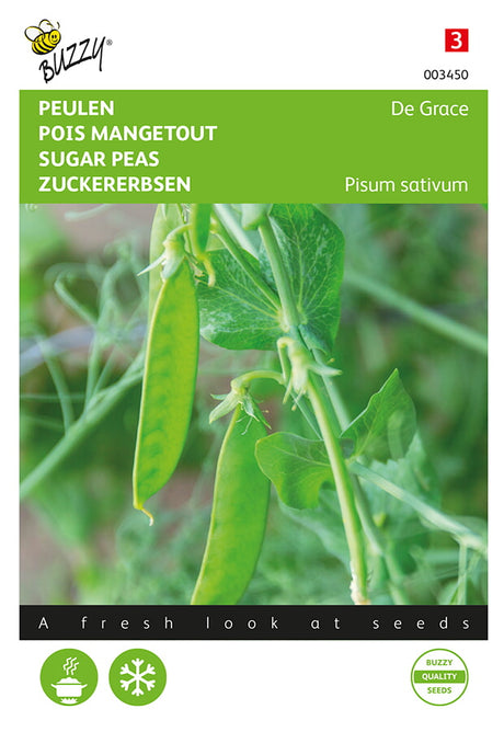 Buzzy Seeds Zuckererbse De Grace