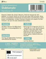 Pabst Keimkraft Salattomaten Harzfeuer