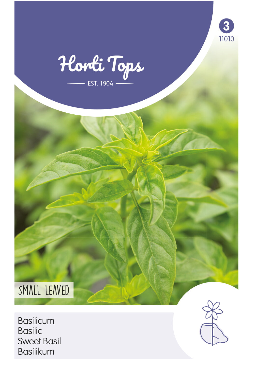 Horti Tops Basilikum Feinblättrig