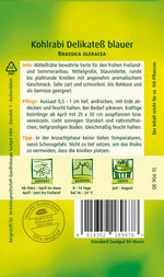 Quedlinburger Kohlrabi Delikateß blauer