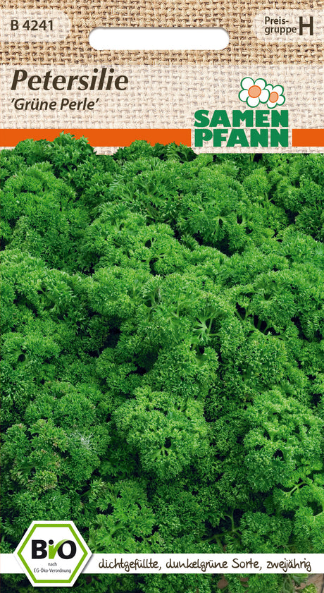 Samen Pfann BIO Petersilie Grüne Perle