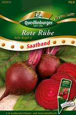 Quedlinburger Rote Bete Rote Kugel 2 Saatband