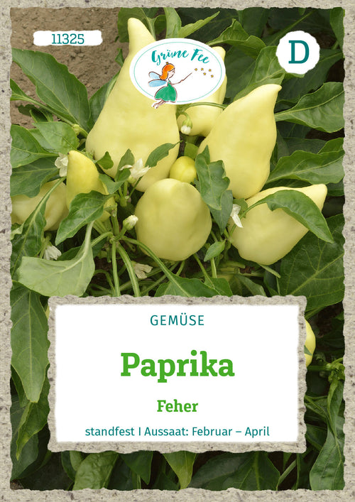Grüne Fee Spitzpaprika Feher