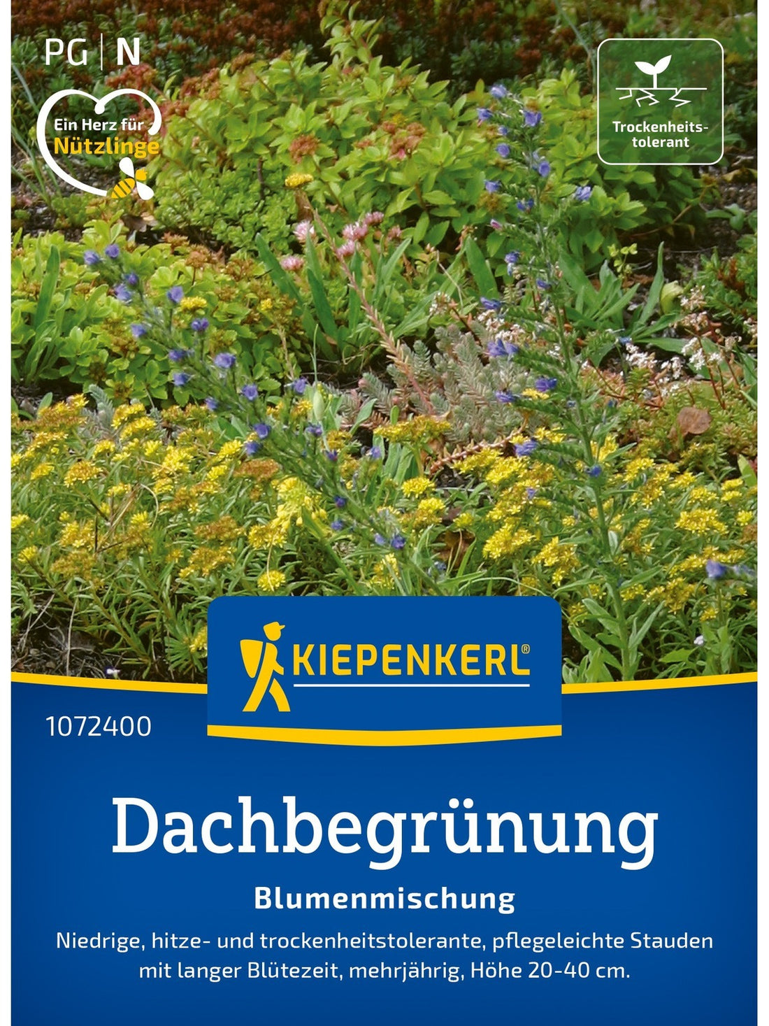 Kiepenkerl Blumensamen-Mischung Dachbegrünung & Trockenrasen