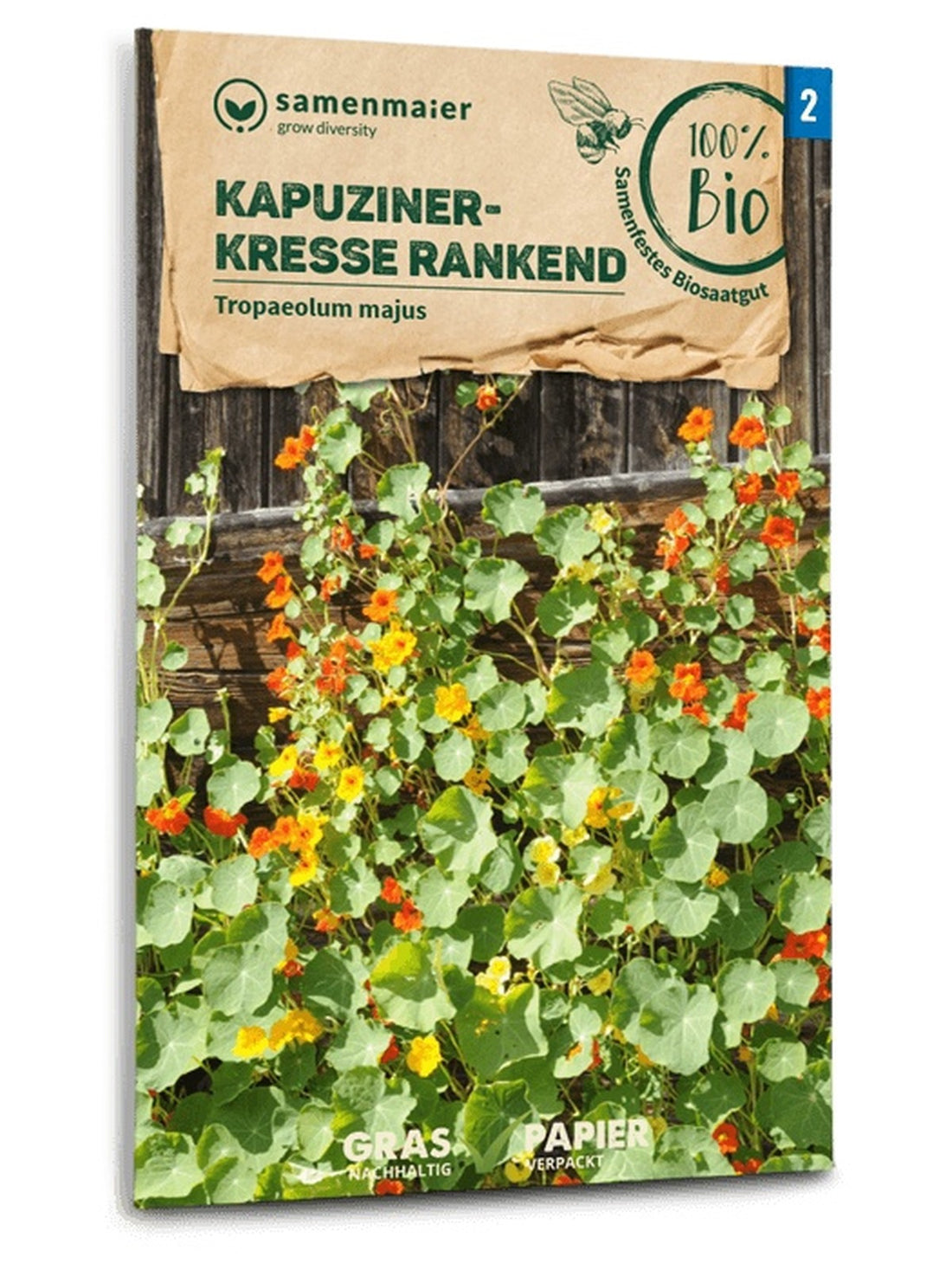 Samen Maier BIO Kapuzinerkresse rankende Mischung
