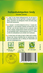 Quedlinburger Freiland-Salatgurke Sindy