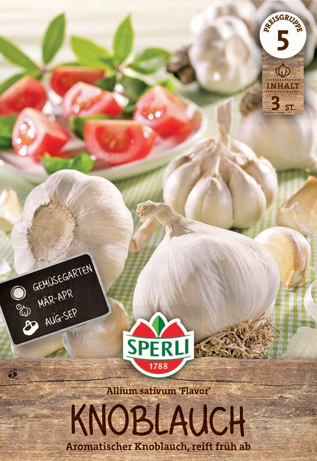 SPERLI Knoblauch Flavor 3 Stück