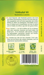 Quedlinburger Feldsalat Vit