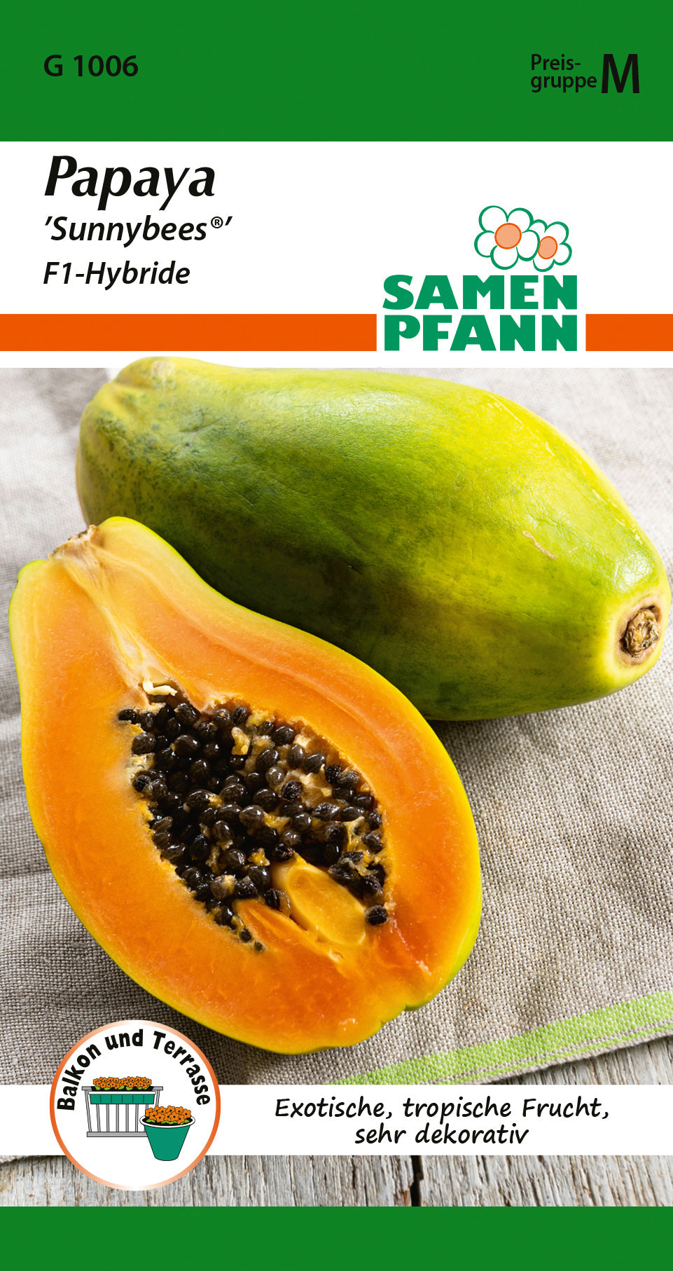 Samen Pfann Papaya Sunnybees®