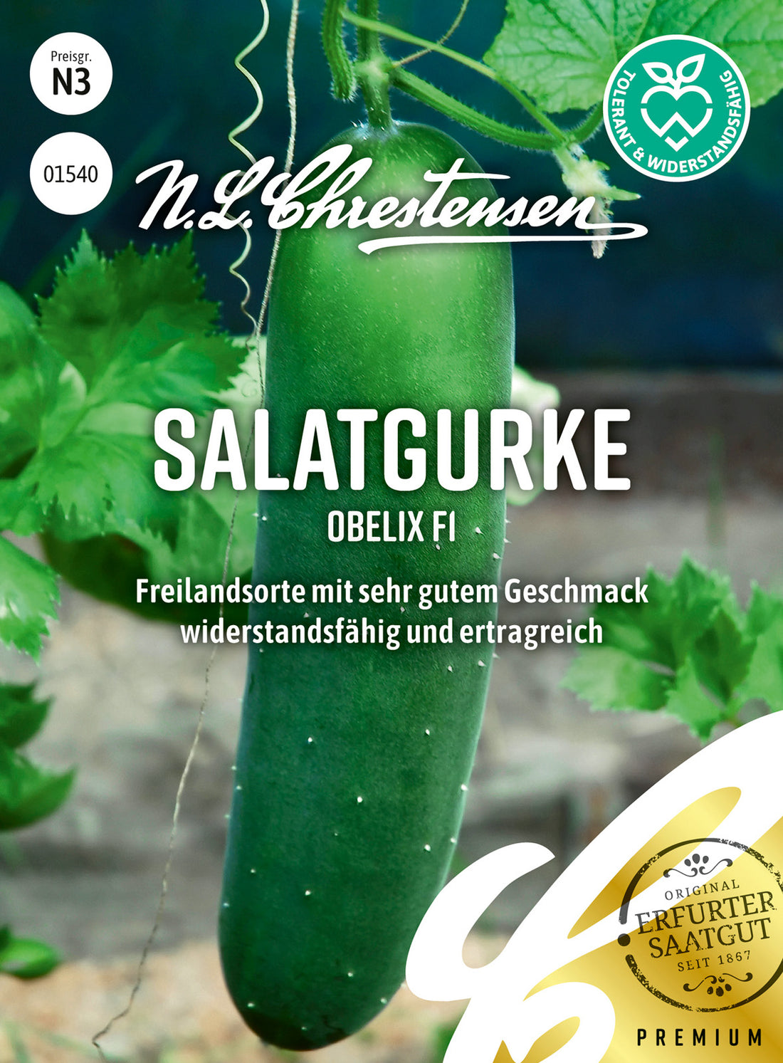 N.L. Chrestensen Salatgurke Obelix F1