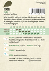 Frankonia Samen Kerbel Double