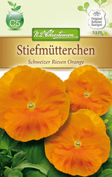 N.L. Chrestensen Stiefmütterchen Schweizer Riesen Orange