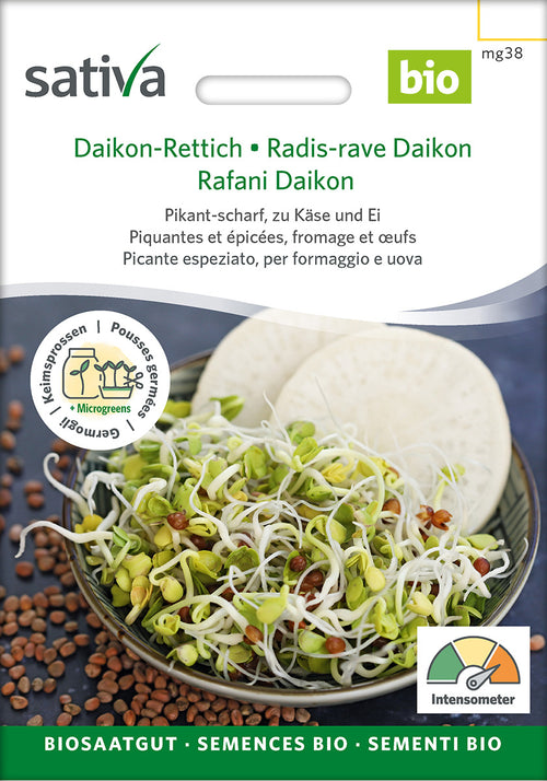 Sativa Keimsprossen Daikon-Rettich