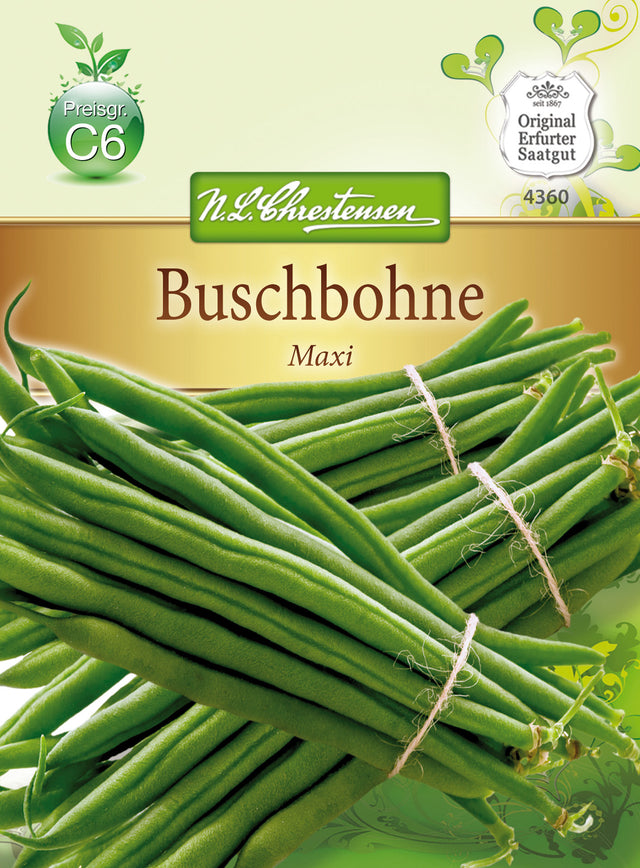 N.L. Chrestensen Buschbohne Maxi, Gluckentyp