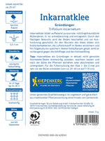 Kiepenkerl Gründünger Inkarnat- Rosenklee Loses Saatgut