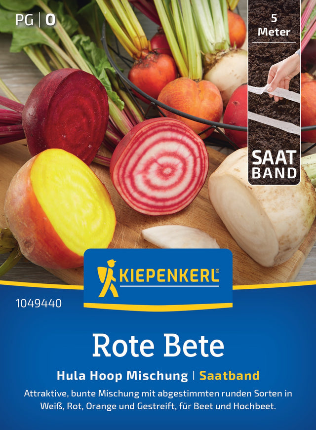 Kiepenkerl Rote-Beete Hula Hoop Mischung Saatband