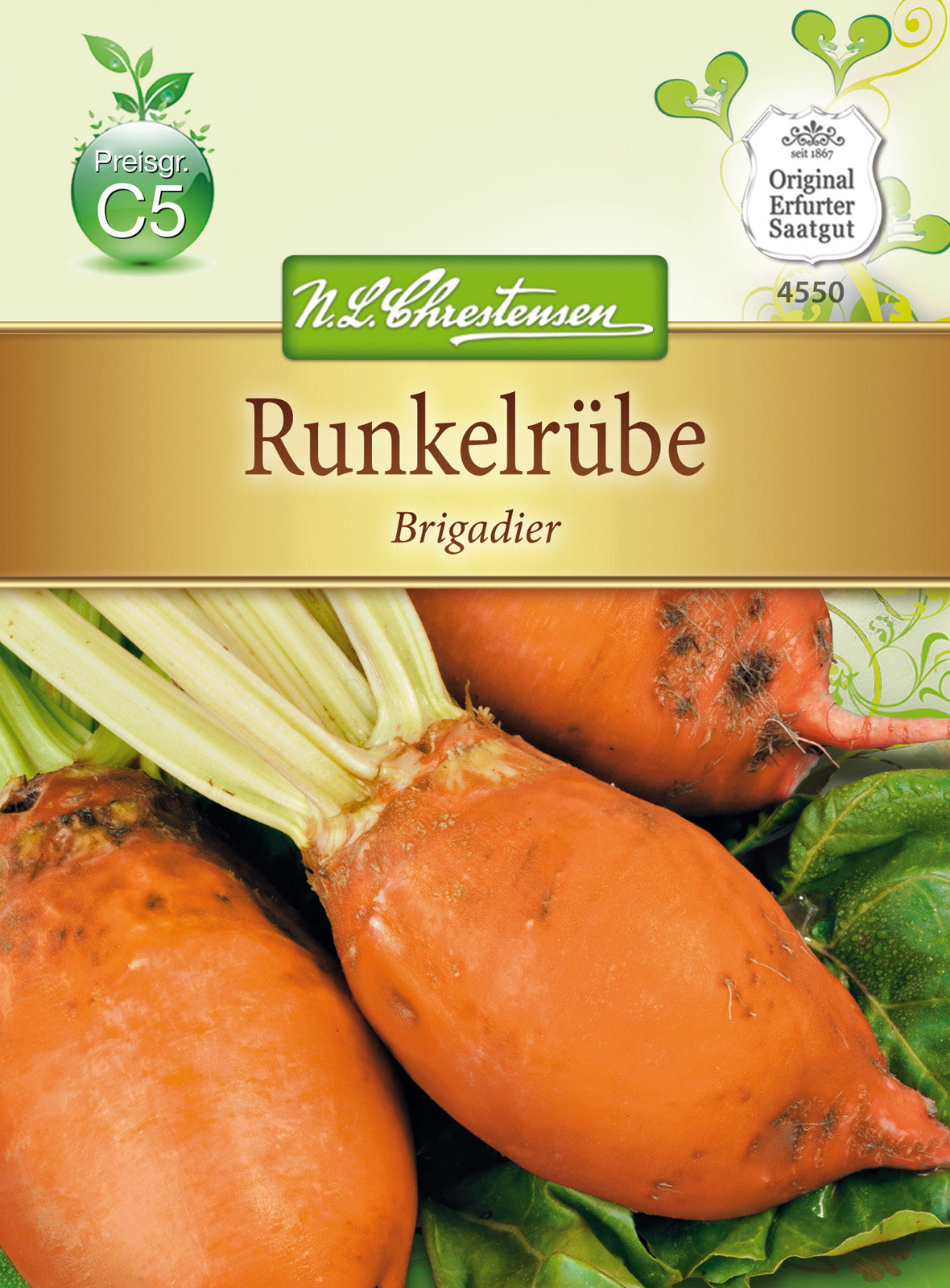 N.L. Chrestensen Runkelrübe Brigadier, orangefarbig