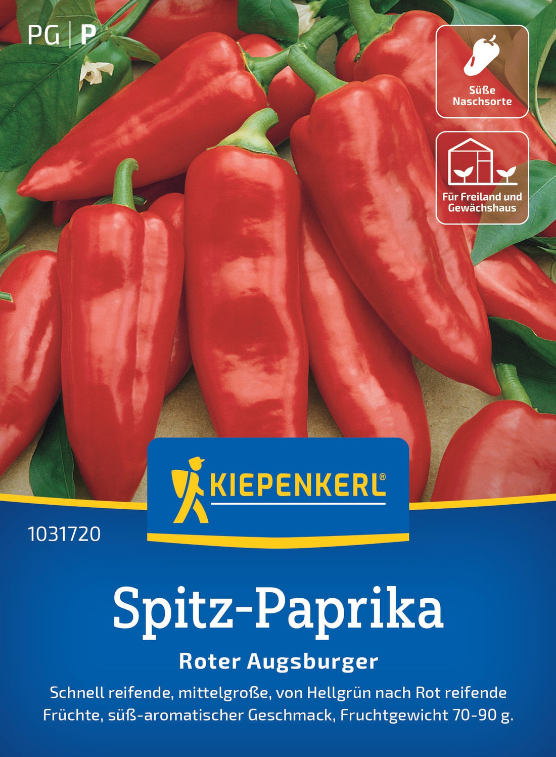 Kiepenkerl Spitzpaprika Roter Augsburger