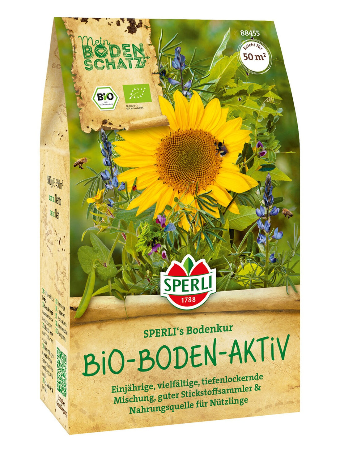 SPERLI BIO Gründüngung Mischung Boden-Aktiv Bodenkur