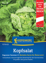 Kiepenkerl Kopfsalat Kagraner Sommer 2 Österreich Sorte