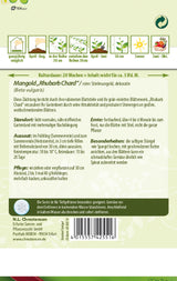 N.L. Chrestensen Mangold Rhubarb Chard