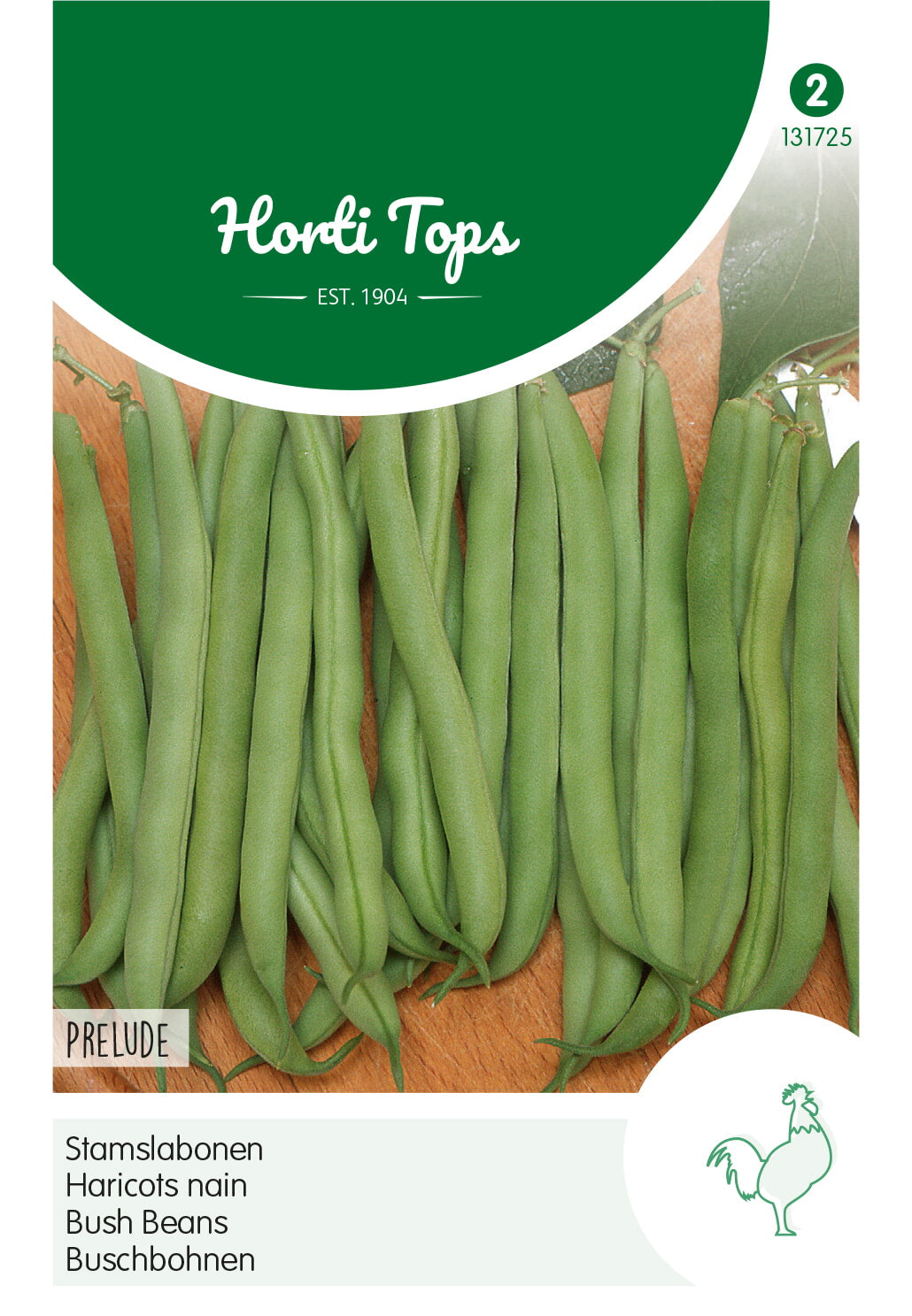 Horti Tops Buschbohnen Prelude