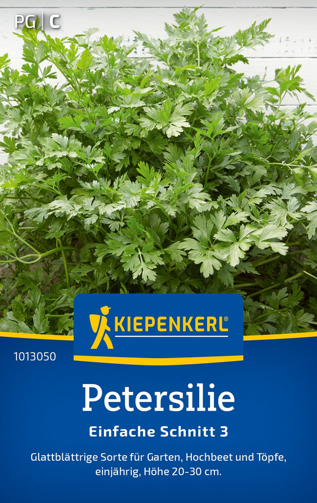 Kiepenkerl Petersilie Einfache Schnitt 3