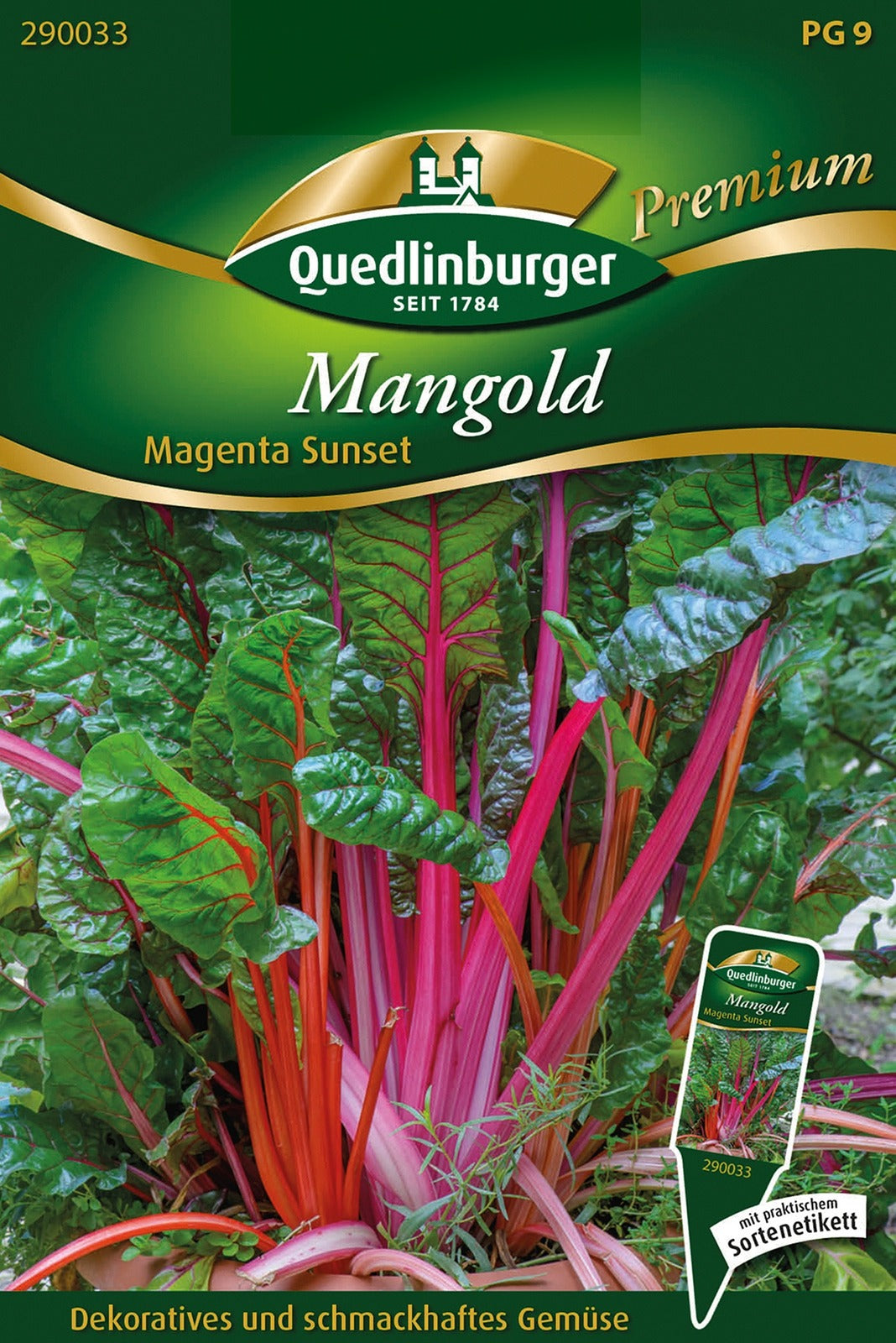 Quedlinburger Mangold Magenta Sunset