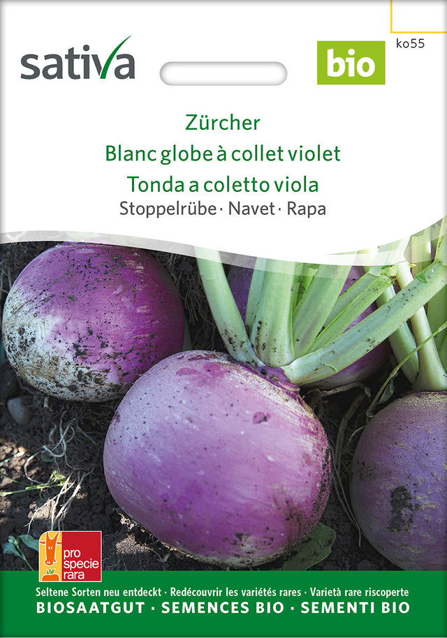 Sativa Stoppelrübe Zürcher