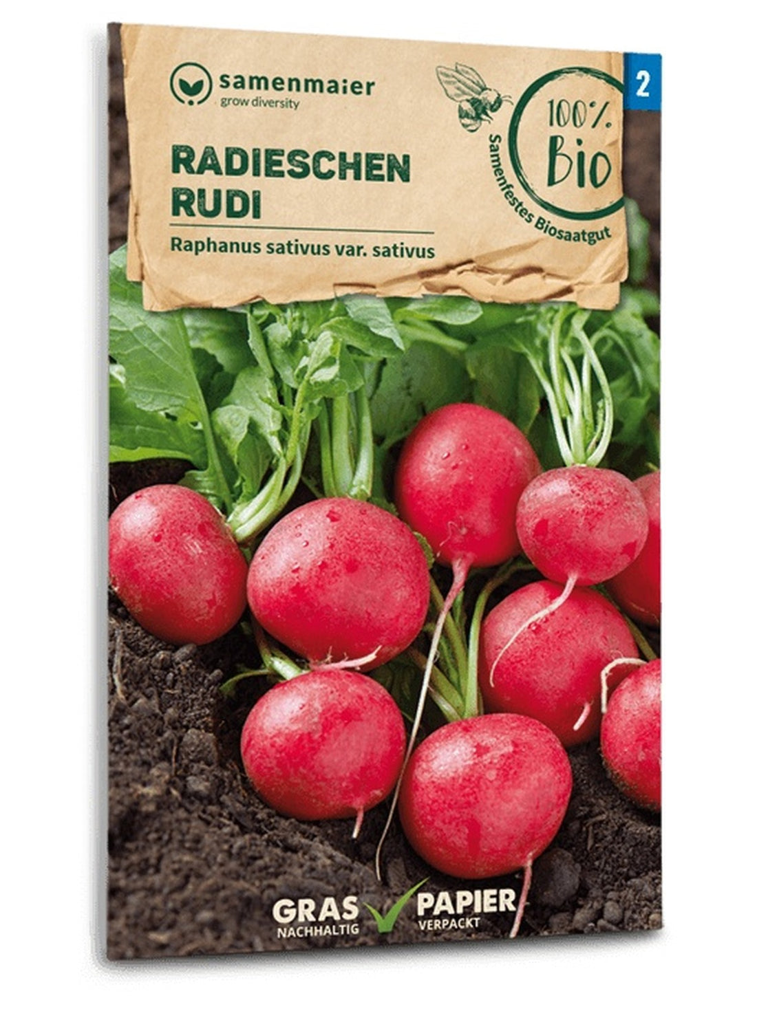 Samen Maier BIO Radieschen Rudi