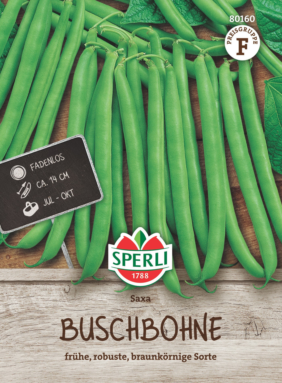 SPERLI Buschbohne Saxa